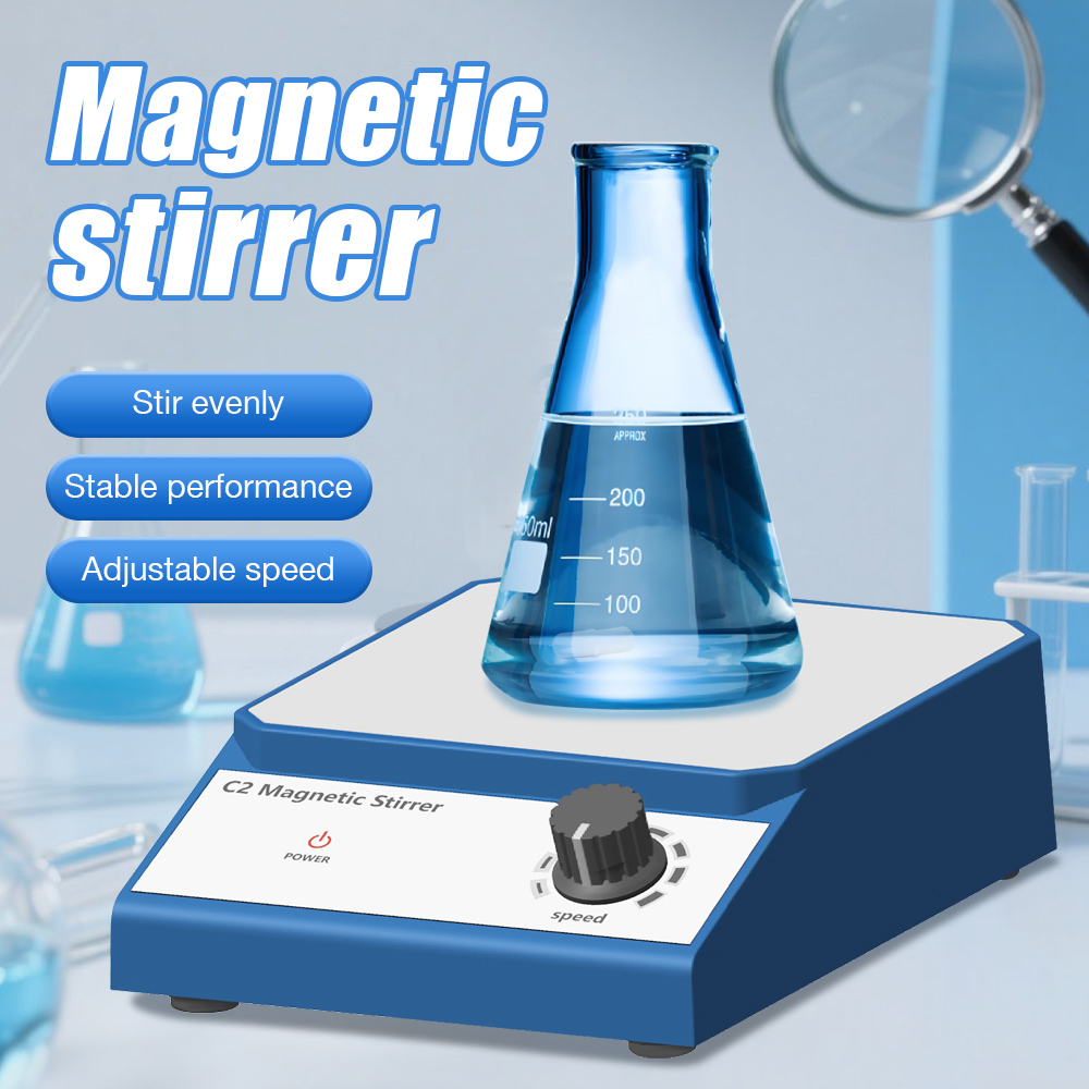 Magnetic Stirrer Hotplate - 2025 New C2 2L Magnetic Stirrer