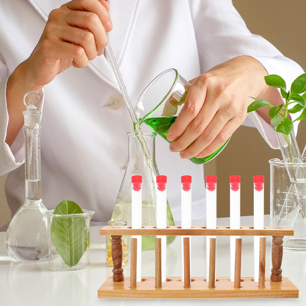 Natural Wood Test Tube Rack 6- - Laboratory Centrifuge recension och pris