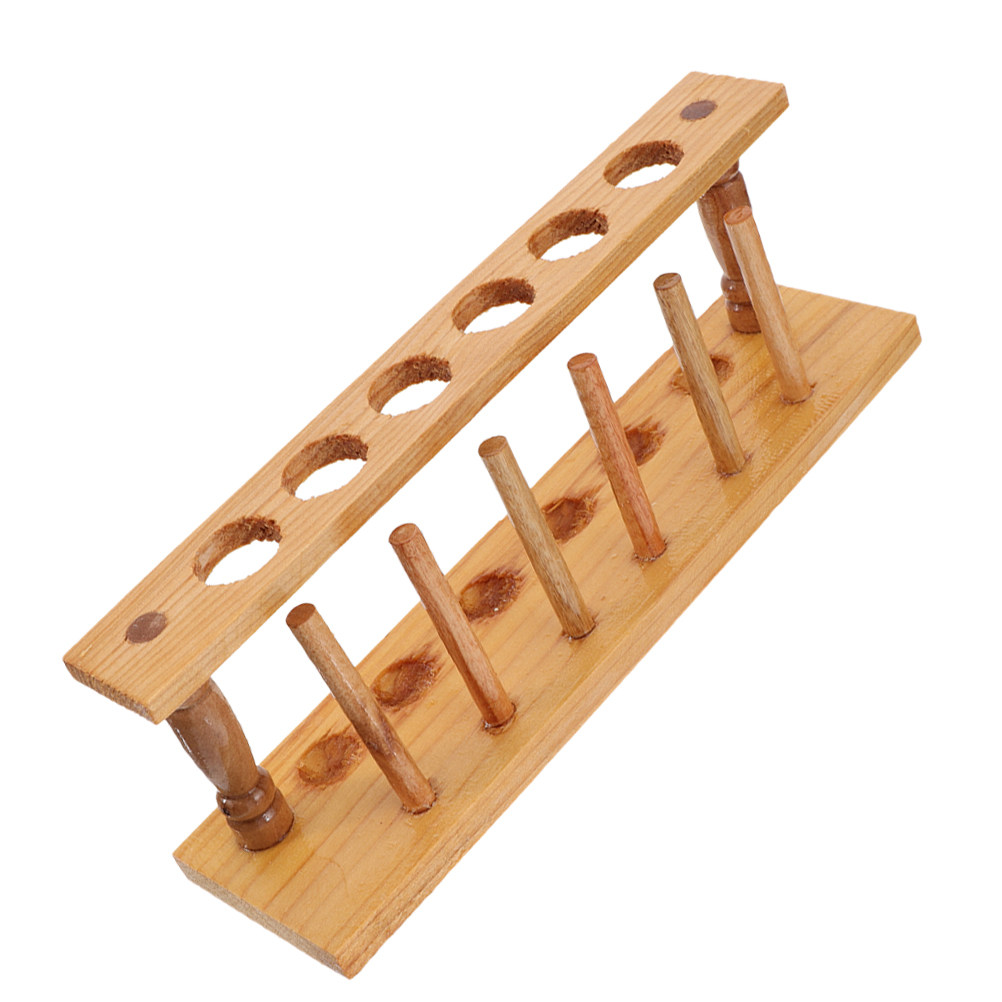 Natural Wood Test Tube Rack 6- - Laboratory Centrifuge recension och pris