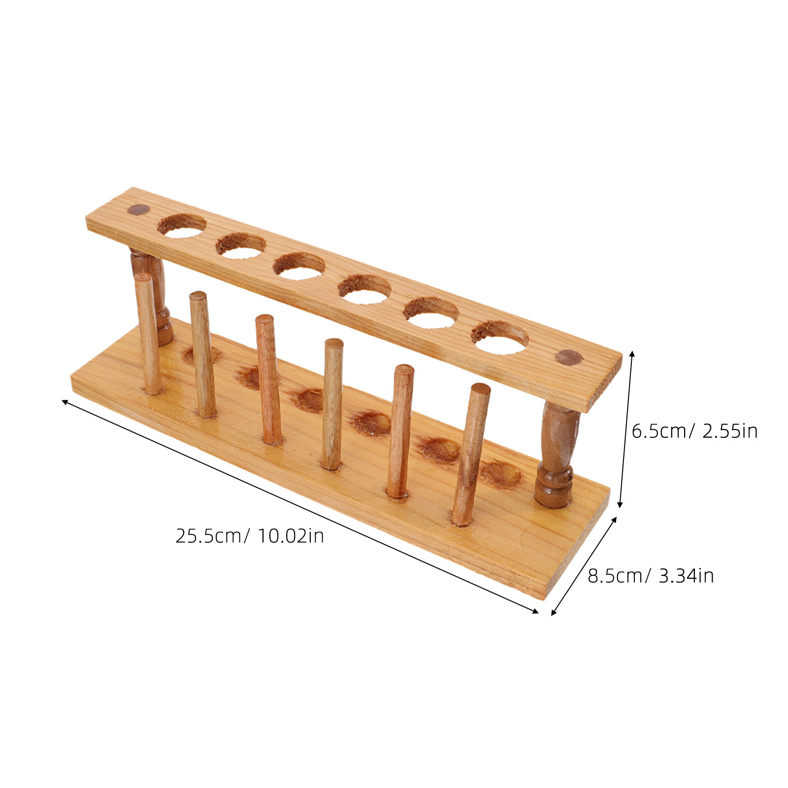 Natural Wood Test Tube Rack 6- - Laboratory Centrifuge recension och pris