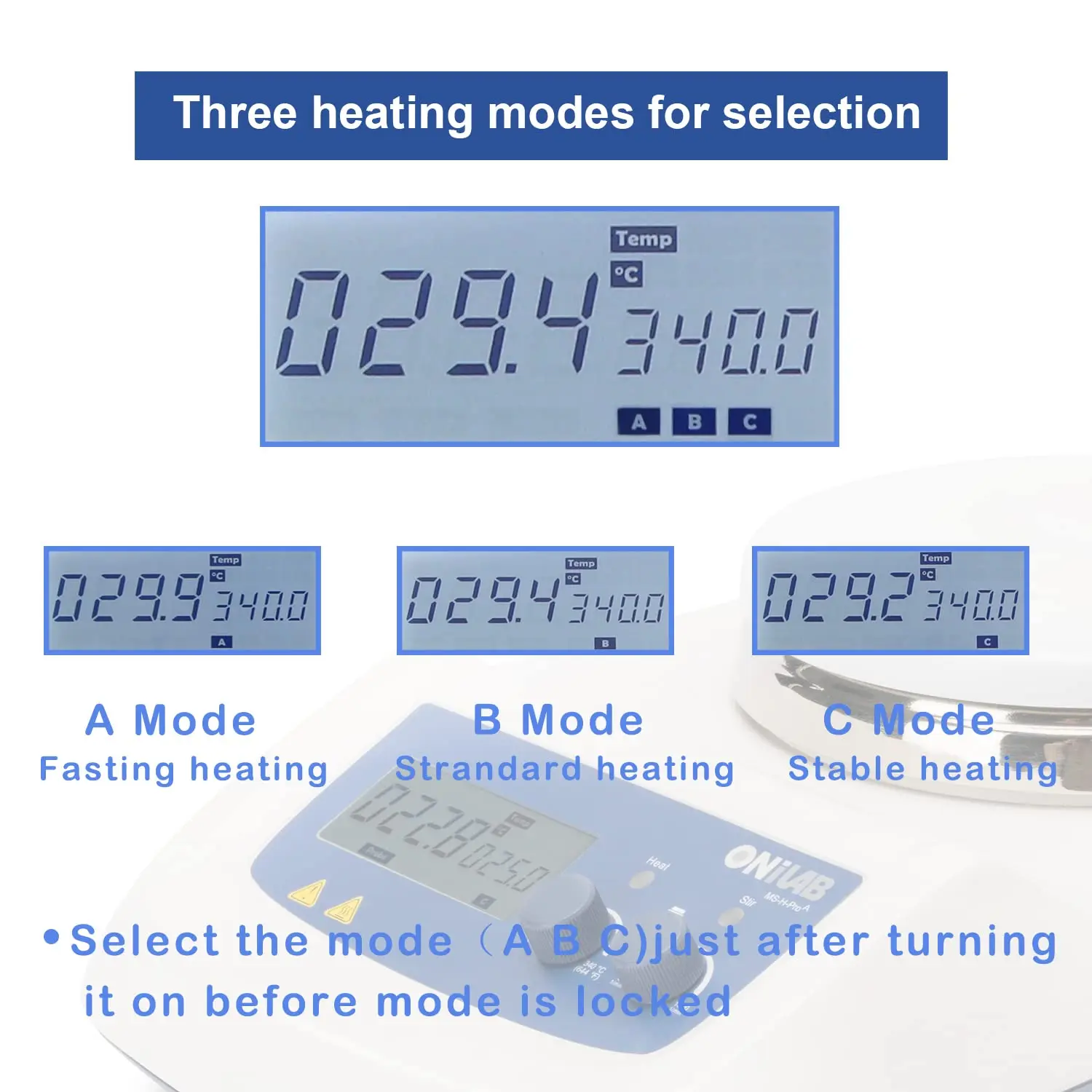 ONiLAB 340C Magnetic Hotplate  - Magnetic Stirrer Hotplate recension och pris