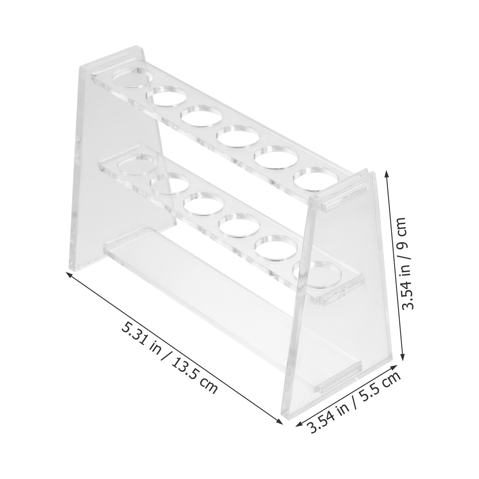 2Pcs Clear Acrylic Test Tube R - Laboratory Centrifuge recension och pris