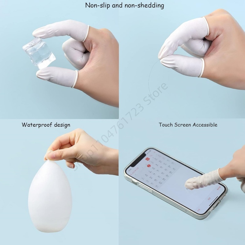 100Pcs Disposable Finger Cover - Disposable Gloves Nitrile recension och pris