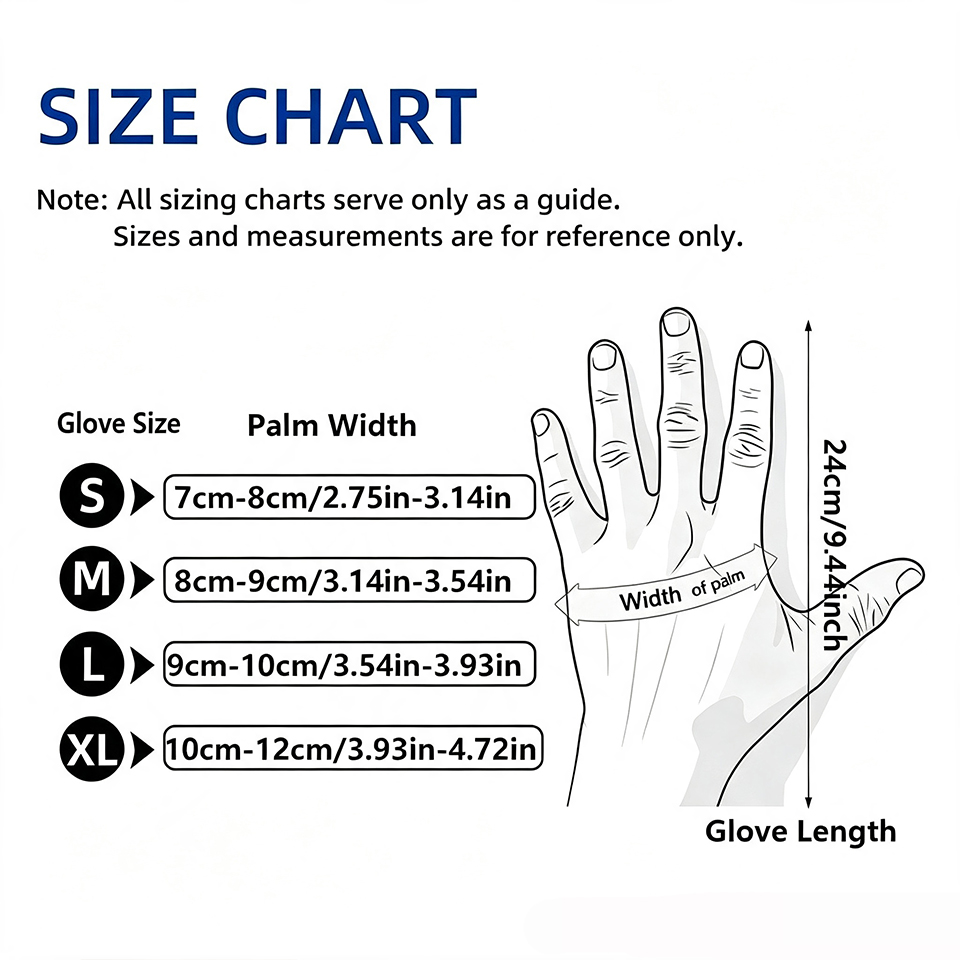100PCS/Box Black Nitrile Glove - Disposable Gloves Nitrile recension och pris