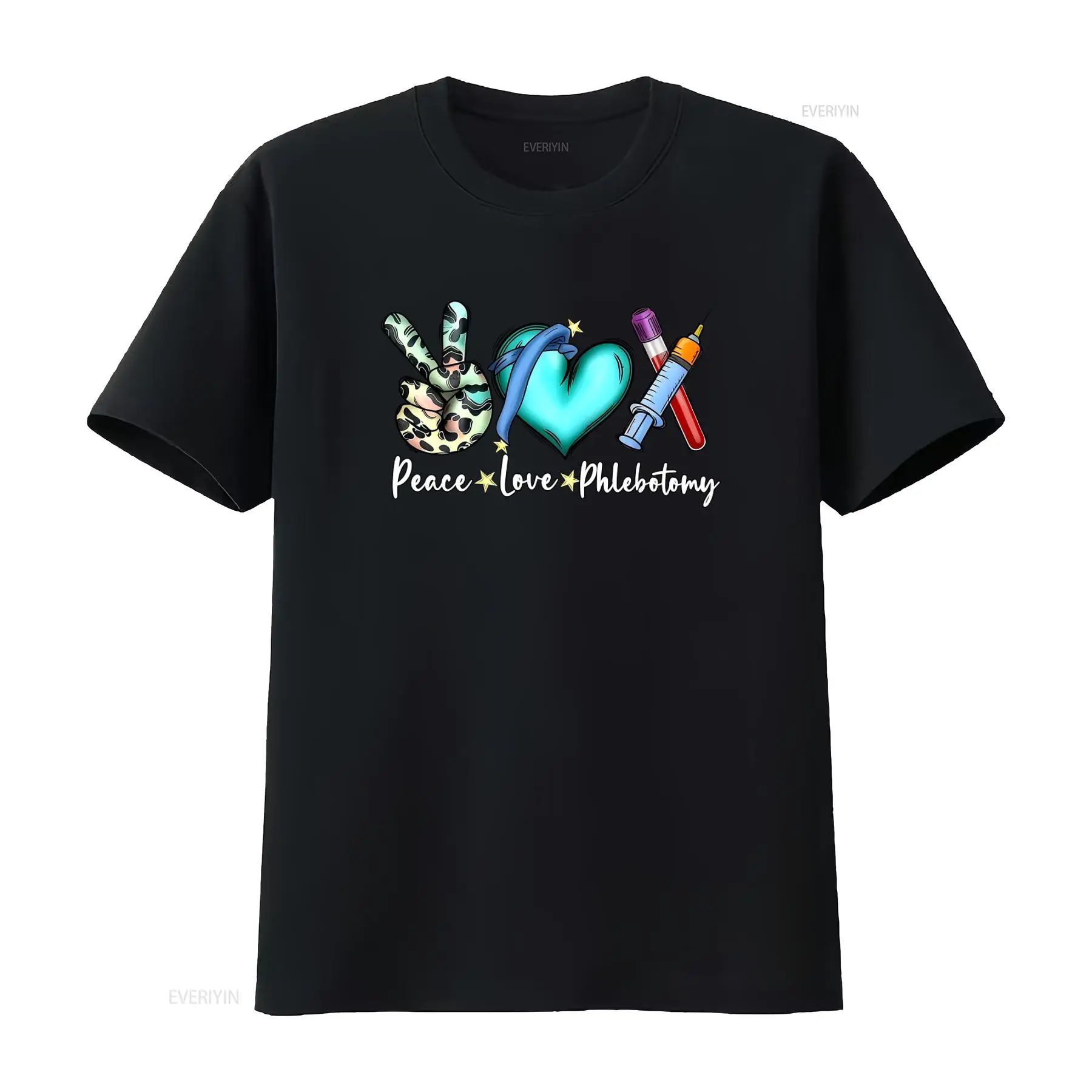 Peace Love Phlebotomy T Shirt  - Medical Lab Design recension och pris