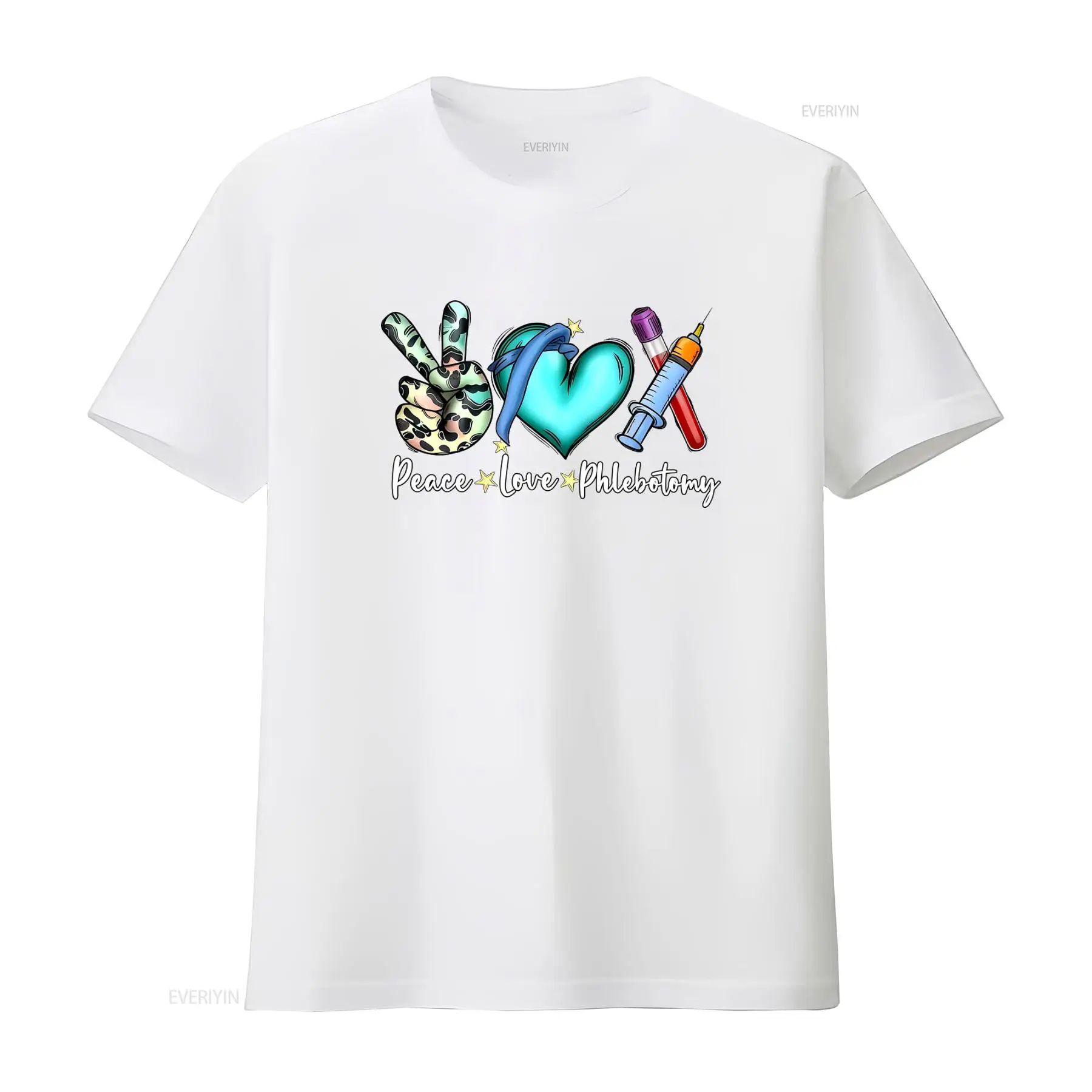 Peace Love Phlebotomy T Shirt  - Medical Lab Design recension och pris
