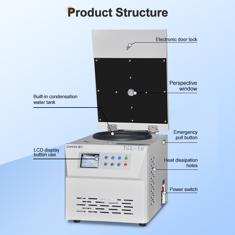 Hot Sale Compact Refrigerated  - Laboratory Centrifuge recension och pris