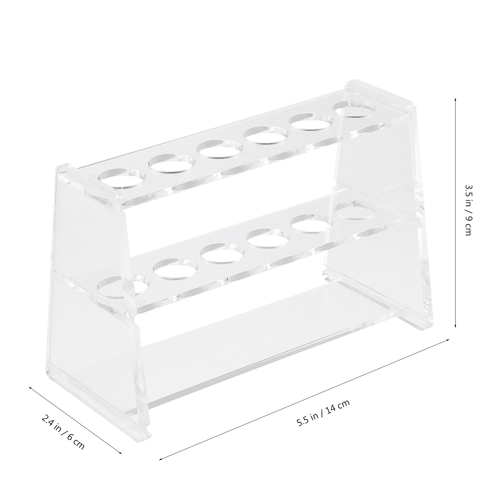 12-Hole Clear Acrylic Test Tub - Laboratory Centrifuge recension och pris