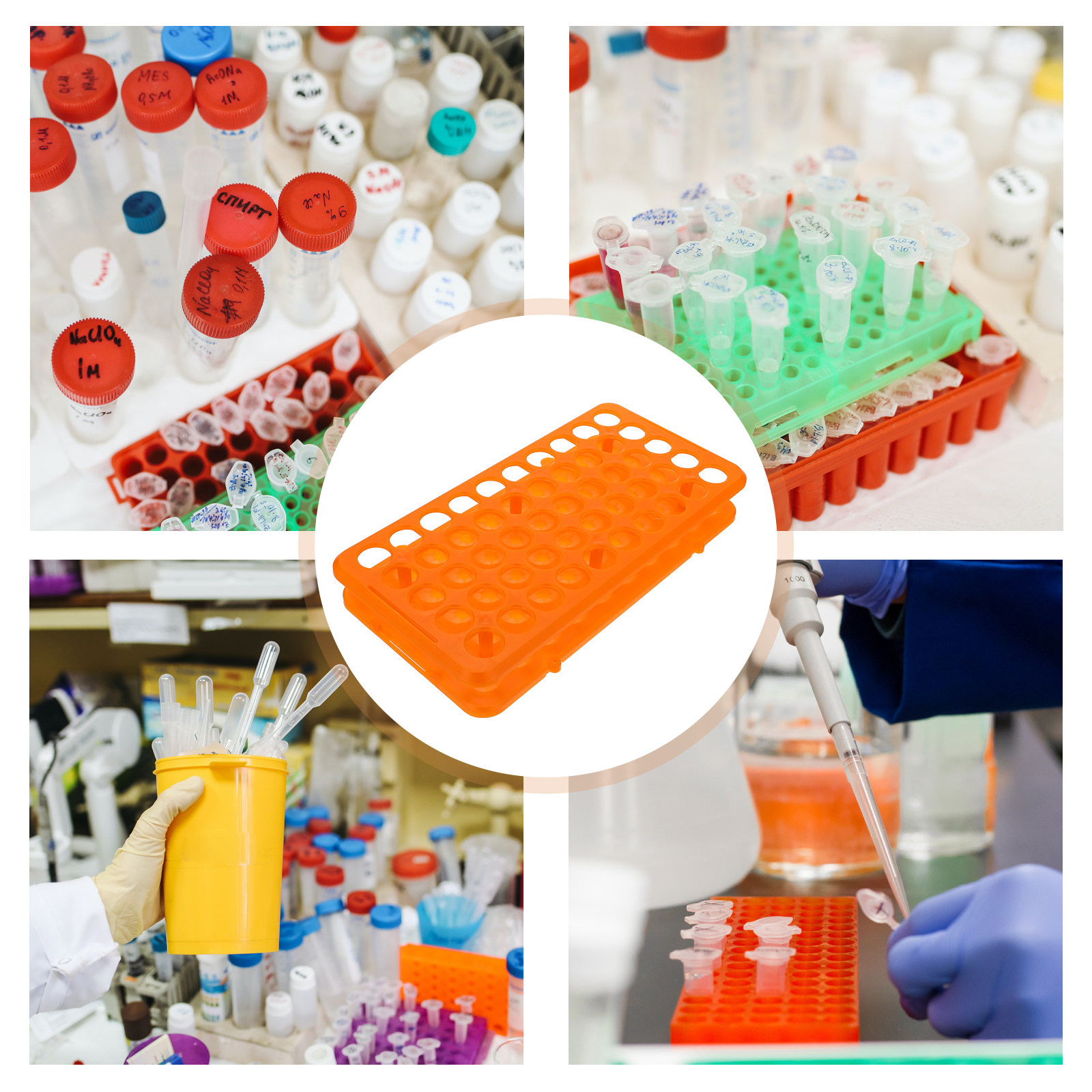 Test Tube Rack with Large Capa - Laboratory Centrifuge recension och pris